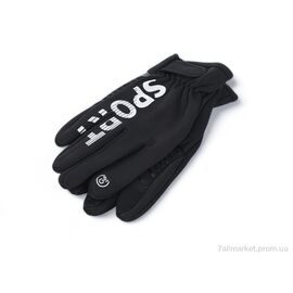 Чоловічі рукавиці Зима A15-1 black (12 шт. р.сіткаL-2XL) "TUZZI" недорого оптом від прямого постачальника