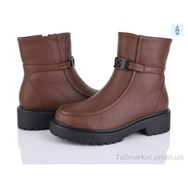 Фотография Ботинки женские стильные зима T237-3M (6 пар р.36-40) "Lino Marano" недорого оптом от прямого поставщика