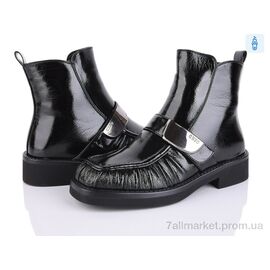 Черевики жіночі стильні Зима L398-20M (6 пар р.36-40) "Lino Marano" недорого оптом від прямого постачальника