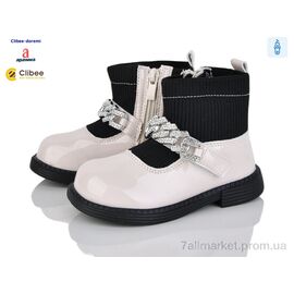 Черевики дитячі зручні Весна/осінь BP715 beige (5 пар р.22-26) "Clibee-Doremi" недорого оптом від прямого постачальника