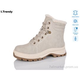 Черевики жіночі стильні Зима DH3331-33A (6 пар р.36-41) "Trendy" недорого оптом від прямого постачальника