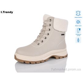 Черевики жіночі стильні Зима DH3332-9 (6 пар р.36-41) "Trendy" недорого оптом від прямого постачальника