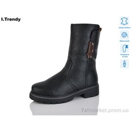 Фотография Ботинки женские стильные зима DH2980-1 (6 пар р.36-41) "Trendy" недорого оптом от прямого поставщика