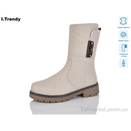 Фотография Ботинки женские стильные зима DH2980-9 (6 пар р.36-41) "Trendy" недорого оптом от прямого поставщика