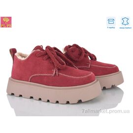 Черевики жіночі стильні Зима 2805-5 (6 пар р.36-40) "PLPS" недорого оптом від прямого постачальника