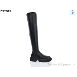 Ботфорти жіночі Зима M616 (6 пар р.36-40) "Princess" недорого оптом від прямого постачальника