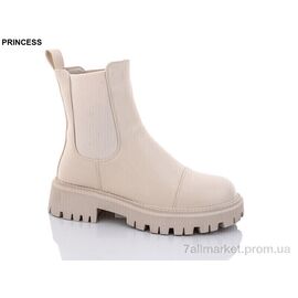 Фотография Ботинки женские стильные зима Q011 (6 пар р.36-40) "Princess" недорого оптом от прямого поставщика