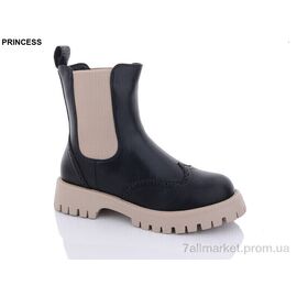 Черевики жіночі стильні Зима G032 (6 пар р.36-40) "Princess" недорого оптом від прямого постачальника