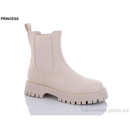 Фотография Ботинки женские стильные зима G035 (6 пар р.36-40) "Princess" недорого оптом от прямого поставщика