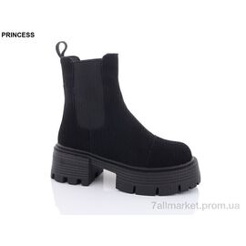 Фотография Ботинки женские стильные зима Q029 (6 пар р.36-40) "Princess" недорого оптом от прямого поставщика