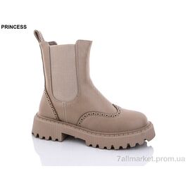 Фотография Ботинки женские стильные зима Q090 (6 пар р.36-40) "Princess" недорого оптом от прямого поставщика