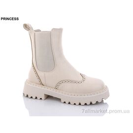 Фотография Ботинки женские стильные зима Q089 (6 пар р.36-40) "Princess" недорого оптом от прямого поставщика