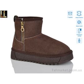 Фотография Угги детские утепленные зима AL863-4A (8 пар р.32-37) "Lilin" недорого оптом от прямого поставщика