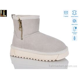 Фотография Угги детские утепленные зима AL863-7A (8 пар р.32-37) "Lilin" недорого оптом от прямого поставщика