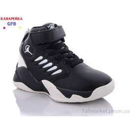 Фотография Кроссовки детские модные Весна/осень J282-4 (8 пар р.26-31) "GFB-Канарейка" недорого оптом от прямого поставщика