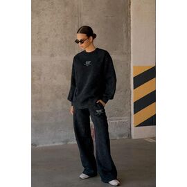 Костюм спортивний жіночий 500228 black р.S-L "Little Secret" недорого оптом від прямого постачальника