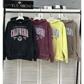 Фотография Худи женское 500233 yellow р.S-L "Little Secret" недорого оптом от прямого поставщика