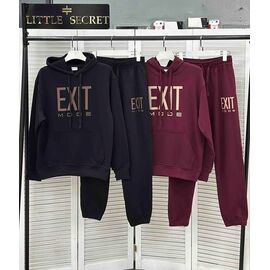 Фотография Костюм спортивный мужской 500253 wine р.M-2XL "Little Secret" недорого оптом от прямого поставщика