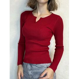 Светр жіночий 429-1 wine р.42-46 "Kosta" недорого оптом від прямого постачальника