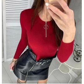 Светр жіночий 707 wine р.42-46 "Kosta" недорого оптом від прямого постачальника