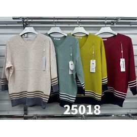 Светр жіночий 25018 wine р.52 "VERJINIA" недорого оптом від прямого постачальника