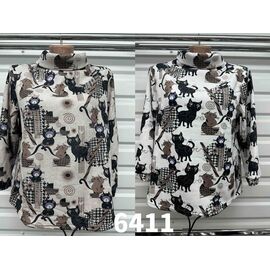 Светр жіночий 6411 beige р.50-60 "VERJINIA" недорого оптом від прямого постачальника