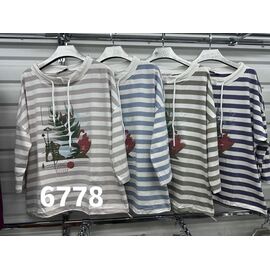 Светр жіночий 6778 blue р.48-58 "VERJINIA" недорого оптом від прямого постачальника