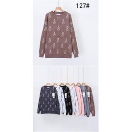 Фотография Свитер женский 127 mix р.one size "FLORA" недорого оптом от прямого поставщика