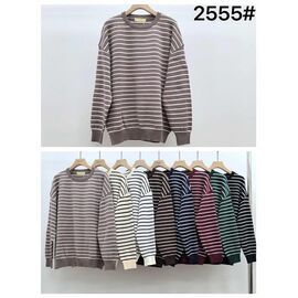 Фотография Свитер женский 2555 mix р.46-50 "FLORA" недорого оптом от прямого поставщика