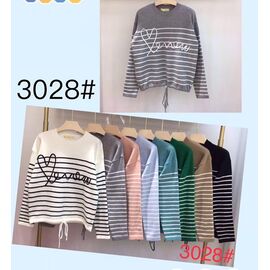 Фотография Свитер женский 3028 mix р.48-52 "FLORA" недорого оптом от прямого поставщика