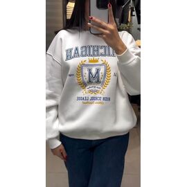 Фотография Свитер женский 5120 white р.S-L "Karon" недорого оптом от прямого поставщика