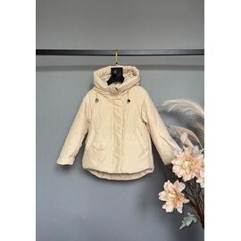 Куртка дитяча демісезонна на дівчинку 857 l.beige р.92-116 "Delfinka" недорого оптом від прямого постачальника