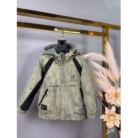 Фотография Куртка детская демисезонная на мальчика 99009 mint р.116-134 "Delfinka" недорого оптом от прямого поставщика