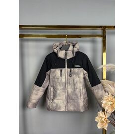 Фотография Куртка детская демисезонная на мальчика B50 beige р.122-146 "Delfinka" недорого оптом от прямого поставщика