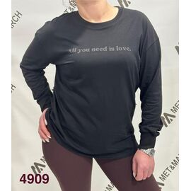 Светр жіночий 4909 black р.one size "Met&March" недорого оптом від прямого постачальника