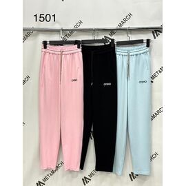 Фотография Штаны спортивные женские 1501 l.blue р.S-L "Met&March" недорого оптом от прямого поставщика
