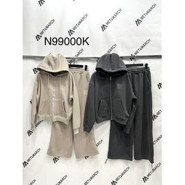 Костюм спортивний жіночий теплий 99000 beige р.S-L "Met&March" недорого оптом від прямого постачальника
