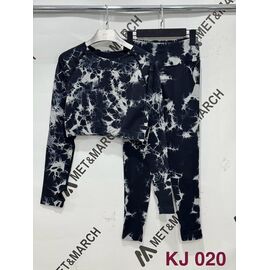 Костюм жіночий KJ020 black р.S-L "Met&March" недорого оптом від прямого постачальника