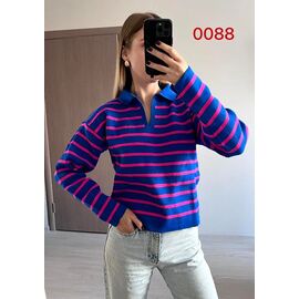 Фотография Свитер женский 0088 blue р.42-46 "FSN" недорого оптом от прямого поставщика