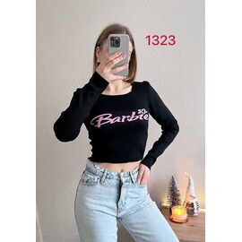 Фотография Топ женский 1323 black р.42-46 "FSN" недорого оптом от прямого поставщика