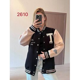 Фотография Куртка женская демисезонная 2610 black-beige р.S-XL "FSN" недорого оптом от прямого поставщика