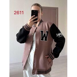 Фотография Куртка женская демисезонная 2611 brown р.S-XL "FSN" недорого оптом от прямого поставщика