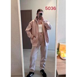 Костюм спортивний жіночий 5036 beige р.52-58 "FSN" недорого оптом від прямого постачальника