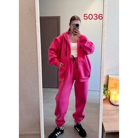 Костюм спортивний жіночий 5036 pink р.52-58 "FSN" недорого оптом від прямого постачальника