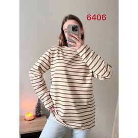 Светр жіночий 6406 beige-khaki р.48-52 "FSN" недорого оптом від прямого постачальника