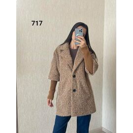 Пальто жіноче 717 beige р.46-52 "FSN" недорого оптом від прямого постачальника