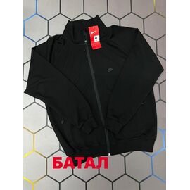 Кофта спортивна чоловіча 4851 black р.2XL-6XL "Alex Clothes" недорого оптом від прямого постачальника