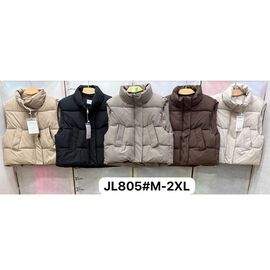 Жилетка жіноча 805 d.grey р.M-2XL "Dorimodes" недорого оптом від прямого постачальника