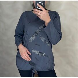 Светр жіночий 27081 d.grey р.52-56 "PULSE" недорого оптом від прямого постачальника