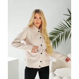 Куртка жіноча демісезонна 325 l.beige р.42-52 "HOME STYLE" недорого оптом від прямого постачальника